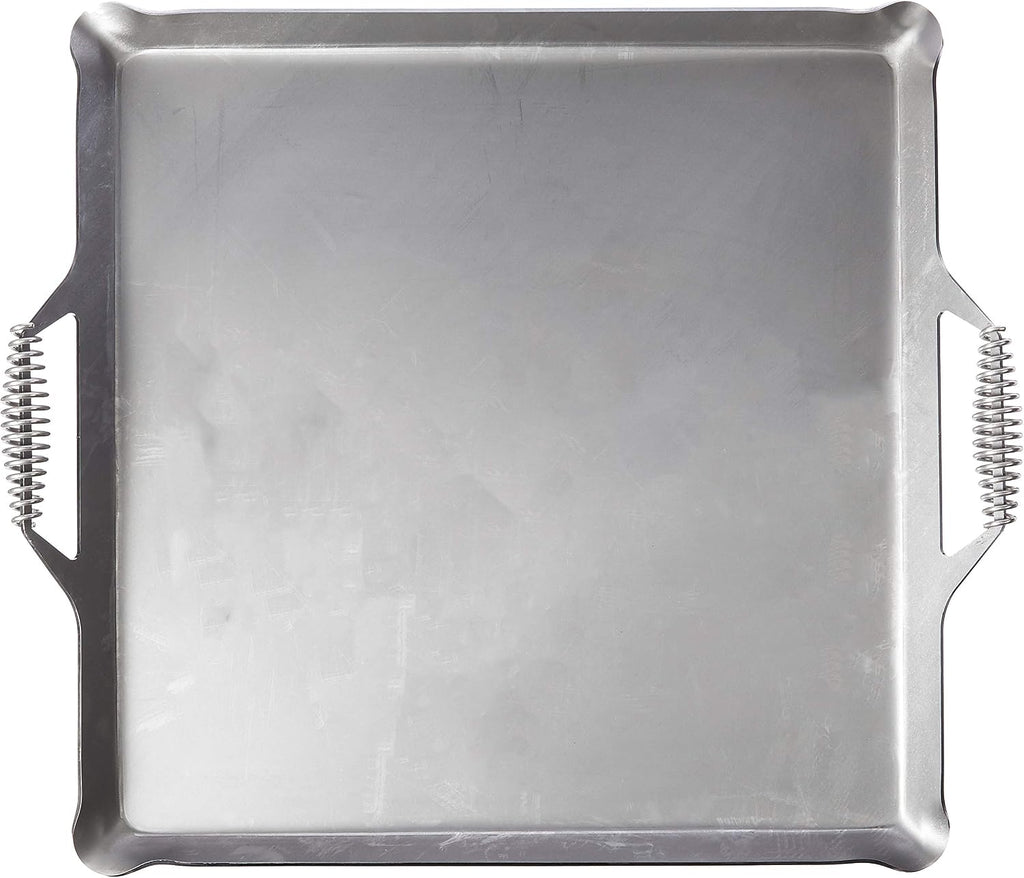 Rocky Mountain Cookware Master Chef 7 Gauge Steel Griddle, 24' x 24', Metal