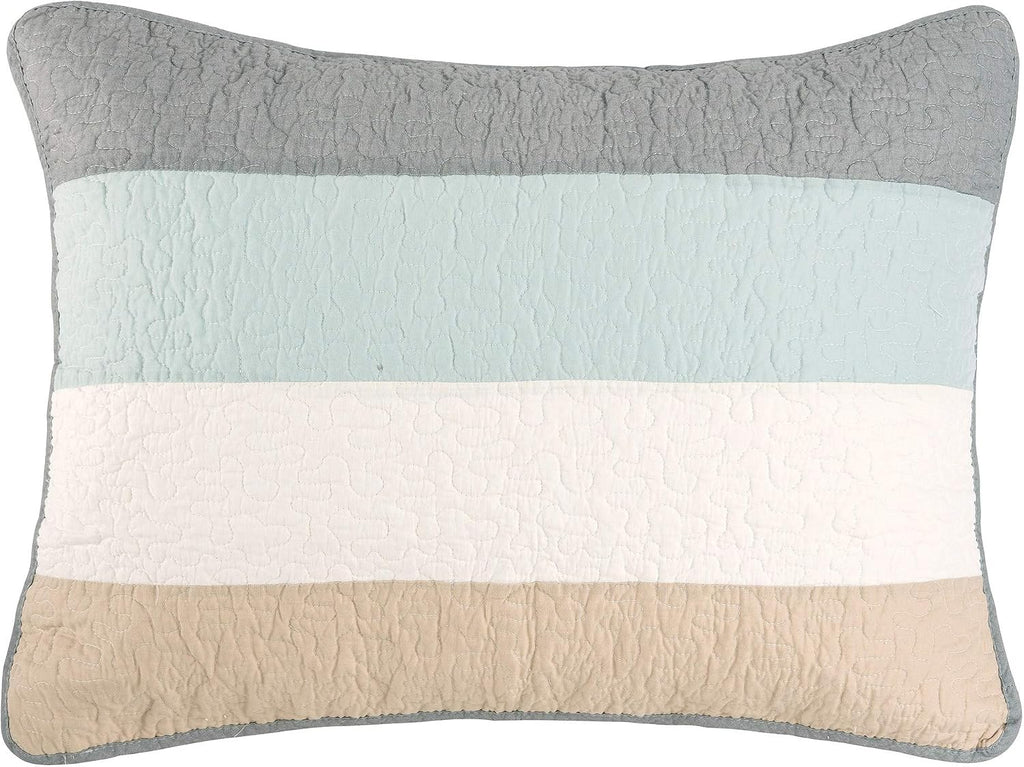 C&F Home Driftwood Shores 2-Piece Twin Quilt Set Versatile Summer Nautical Coastal Beach House Starfish Reversible Machine Wash Lightweight Coverlet Comforter Bedroom Bedding Decor Decoration Twin 2