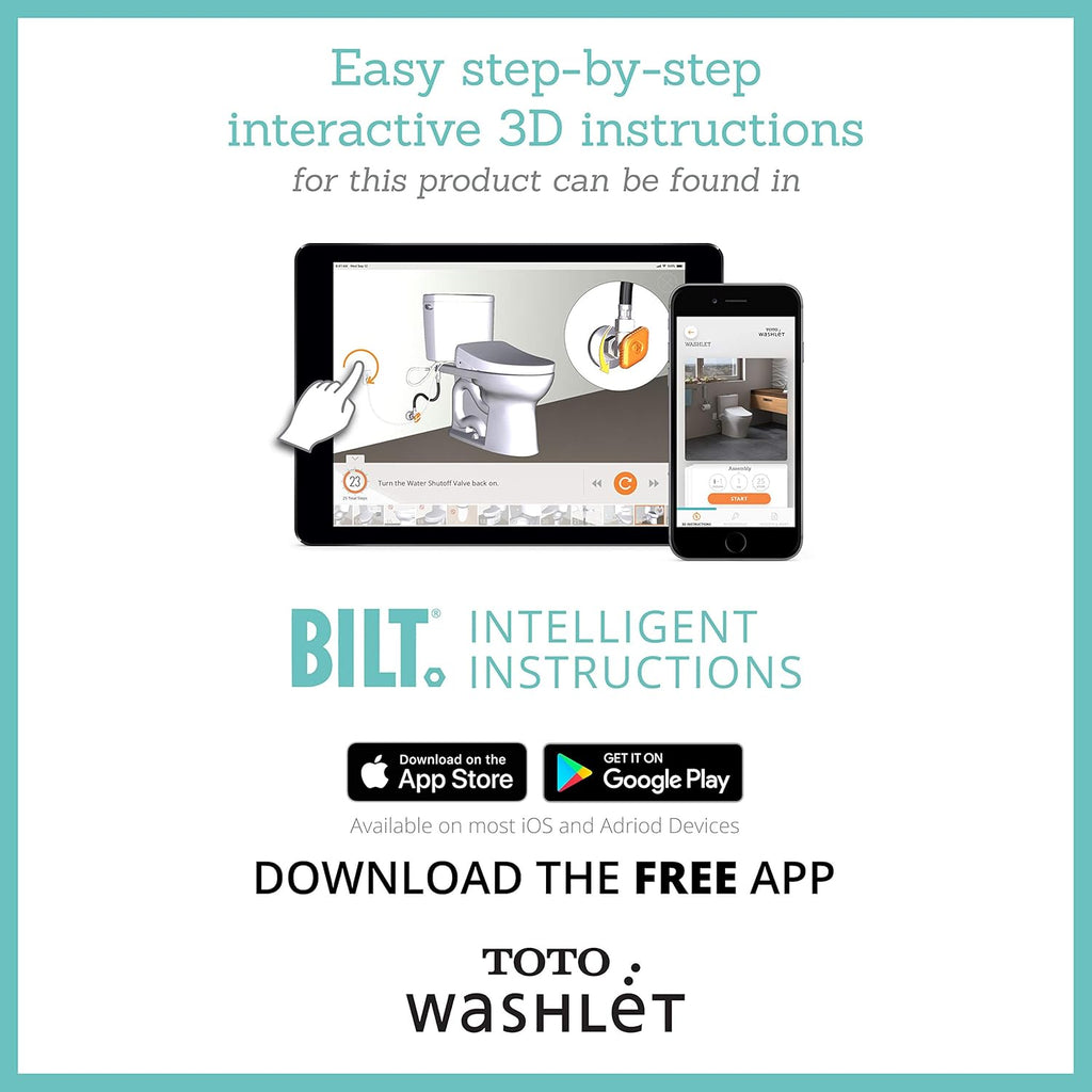TOTO® WASHLET® KS6 Electronic Bidet Toilet Seat with Instantaneous Water Heating, PREMIST and EWATER+ Wand Cleaning, Elongated, Cotton White - SW3946#01