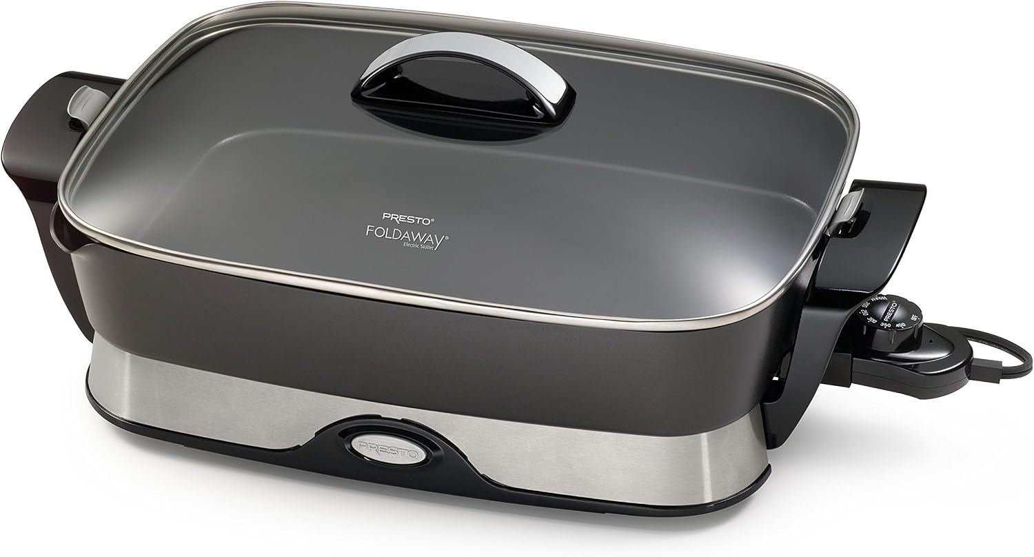 Presto 16-inch Electric Skillet and 10.5-inch Electric Griddle