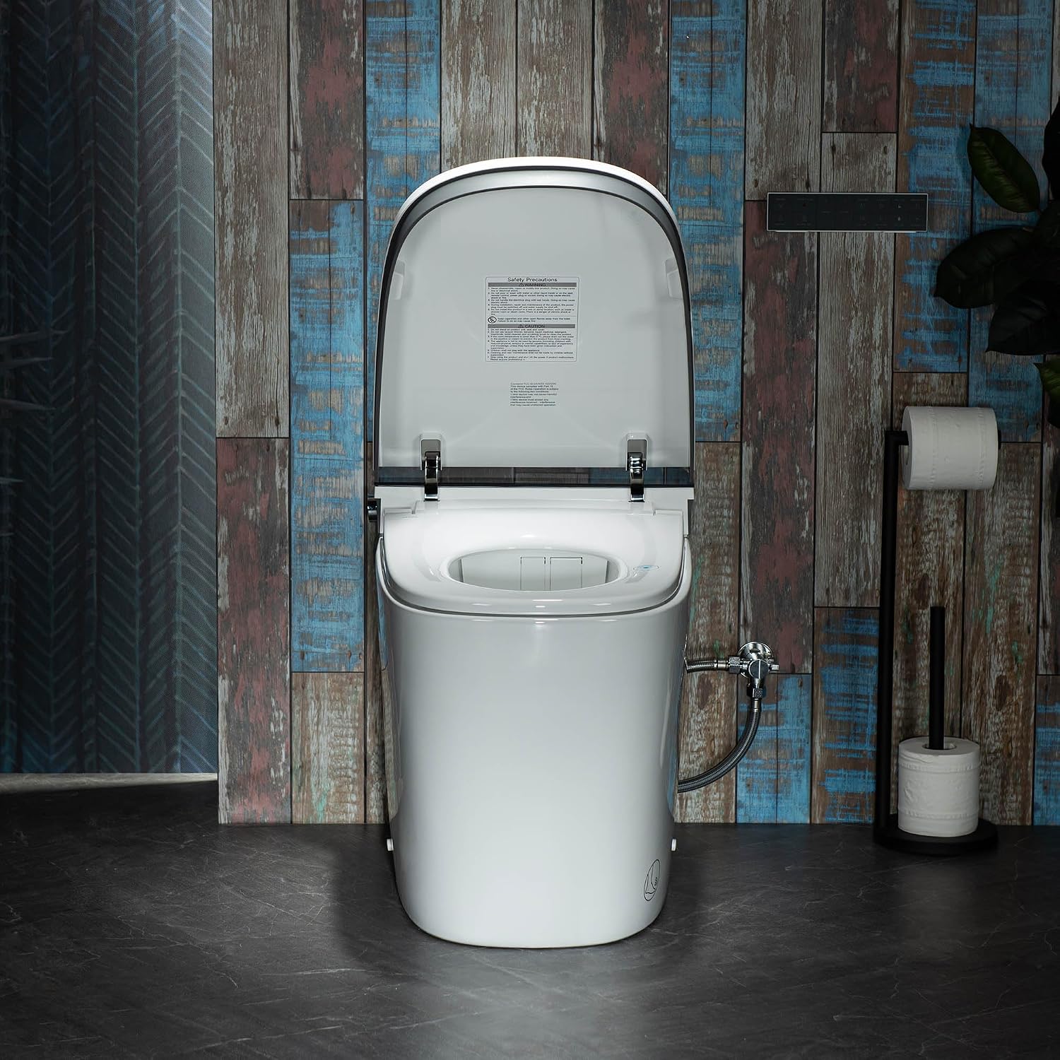 WOODBRIDGE Smart Toilet with 1000g MaP Flush Score, Foam Shield, Moving Dryer, ADA Comfort Height, Auto Flush, Blackout Flush, Auto Open & Close, Heated Seat, Bidet Toilet with Tank Built in (B0930S)