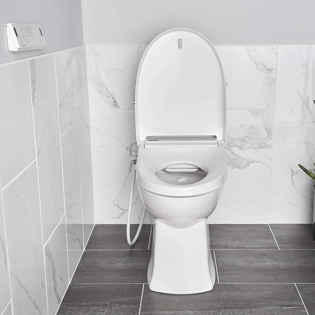 American Standard 8018A60GRC-020 Advanced Clean 3.0 SpaLet Electric Bidet Seat, Elongated, White