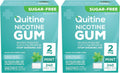 Quitine Nicotine Gum 2mg, Mint Flavor, Stop Smoking Aid – Affordable NRT to Relieve Cravings | Coated for Quick-Burst Flavor, 480 Count (Pack of 2), Traditional Gum to Support Your Quit Journey