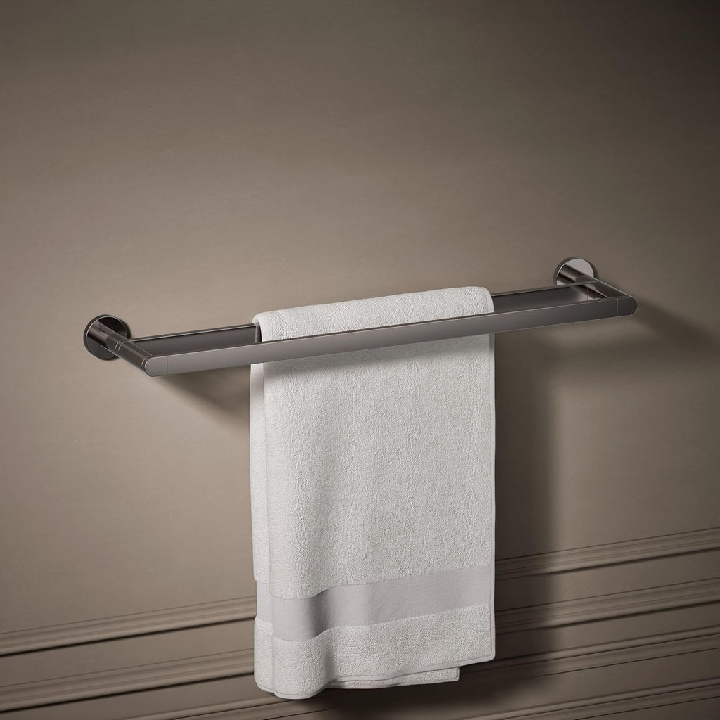 Kohler 73144-TT Composed® 24' Double Towel bar, Vibrant Titanium