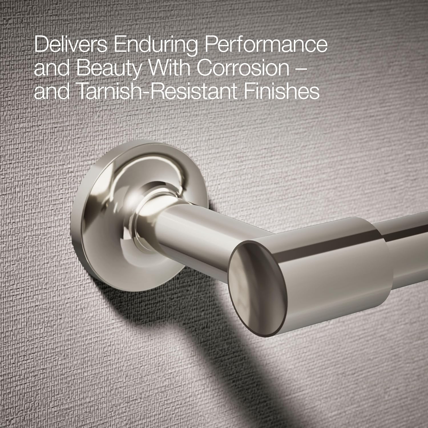 KOHLER 14377-SN Purist® Pivoting Toilet Paper Holder, Vibrant Polished Nickel
