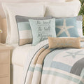 C&F Home Driftwood Shores 2-Piece Twin Quilt Set Versatile Summer Nautical Coastal Beach House Starfish Reversible Machine Wash Lightweight Coverlet Comforter Bedroom Bedding Decor Decoration Twin 2