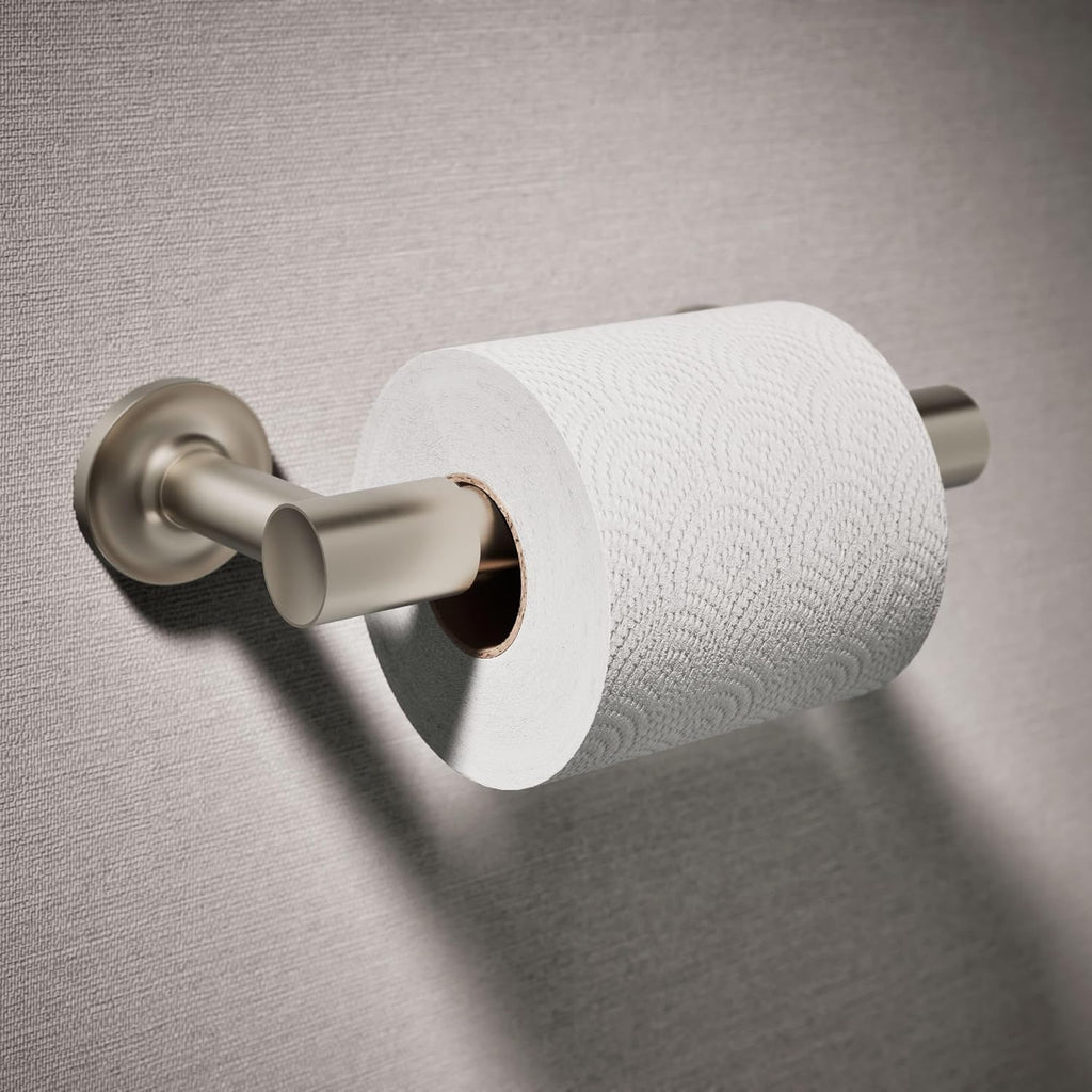 KOHLER 14377-BN Purist® Toilet Paper Holder, Vibrant Brushed Nickel