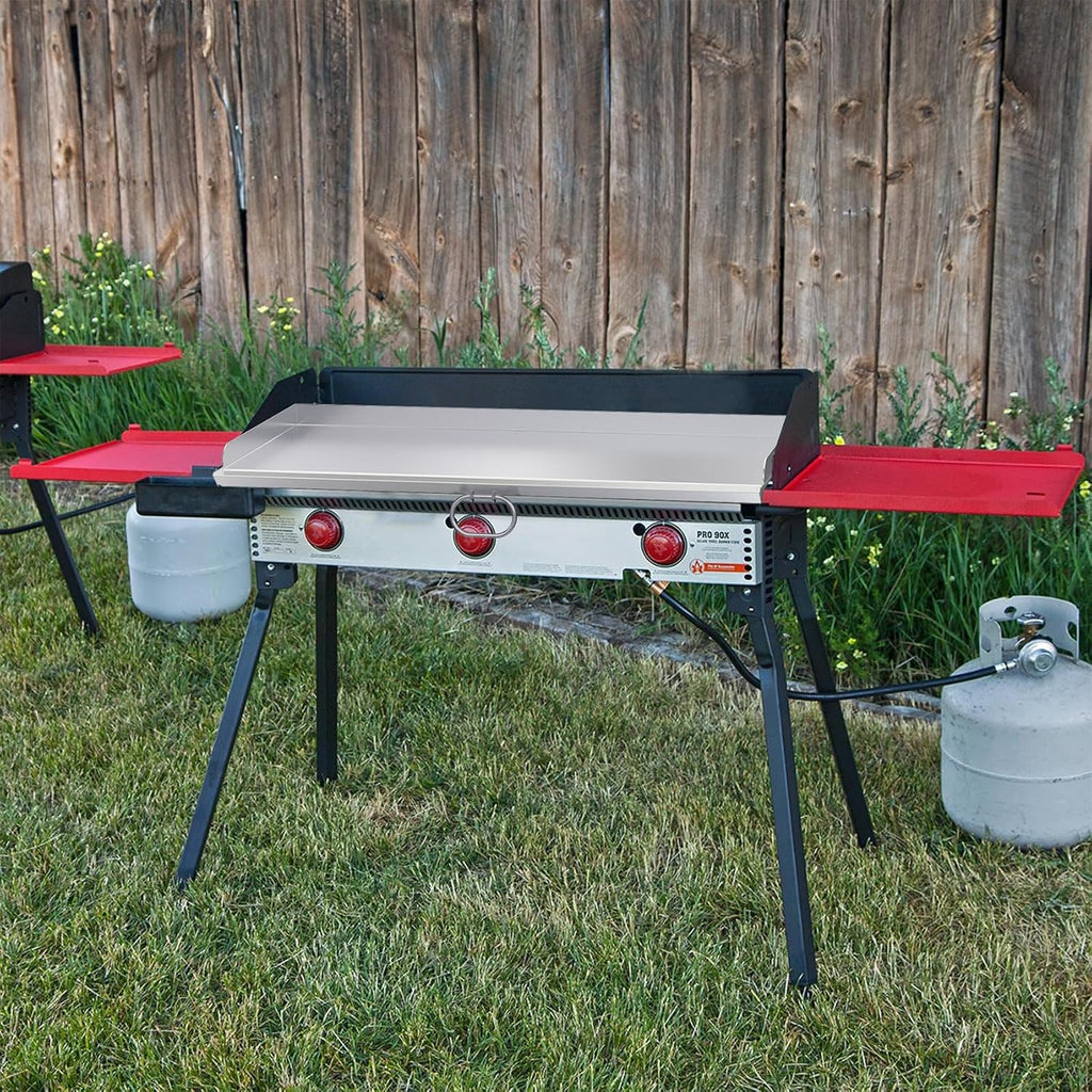 Stanbroil Fry Griddle for Camp Chef Stove, 16 in. x 37 in. Stainless Steel Flat Top Griddle, 3 Burner 16' Cooking Accessories for Camp Chef Tahoe, Expedition 3X, PRO90X