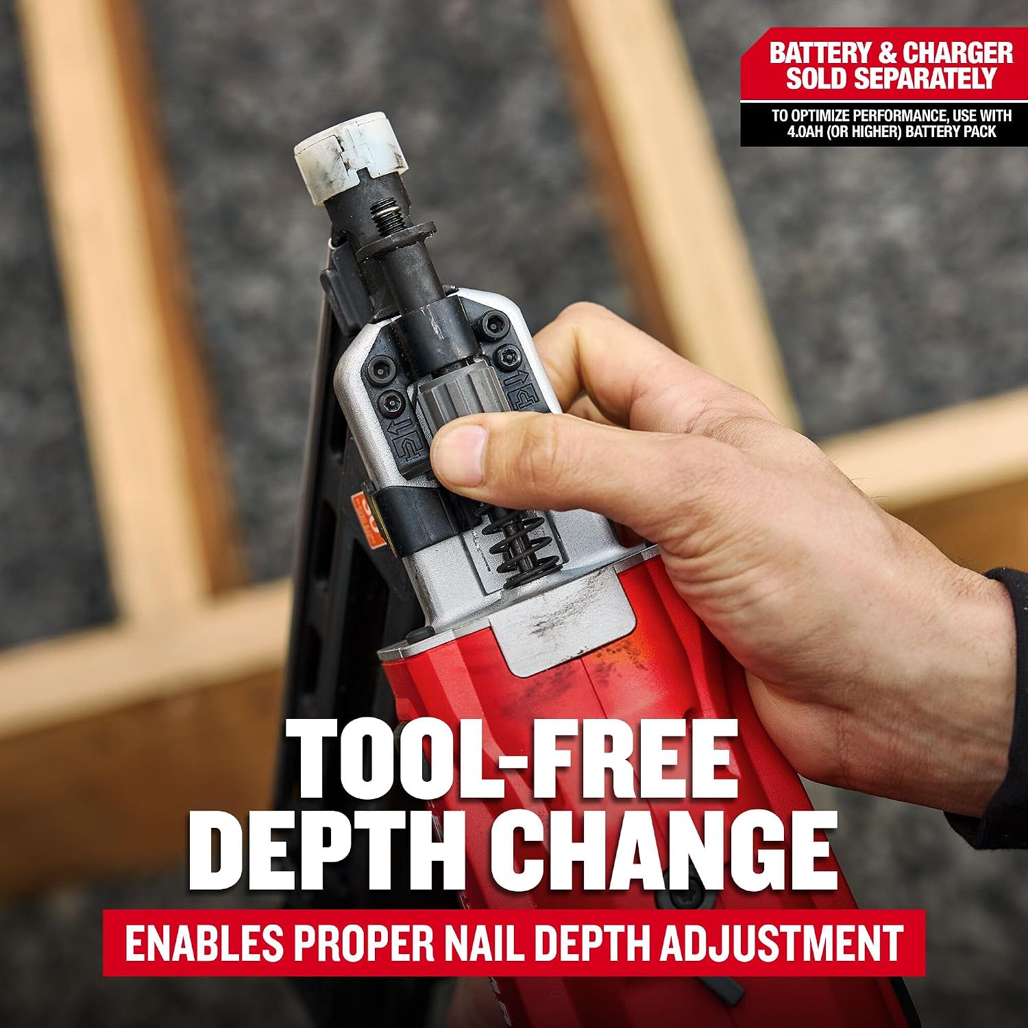 CRAFTSMAN V20 Brushless Cordless 30° Framing Nailer (Tool Only) (CMCN630PTB)
