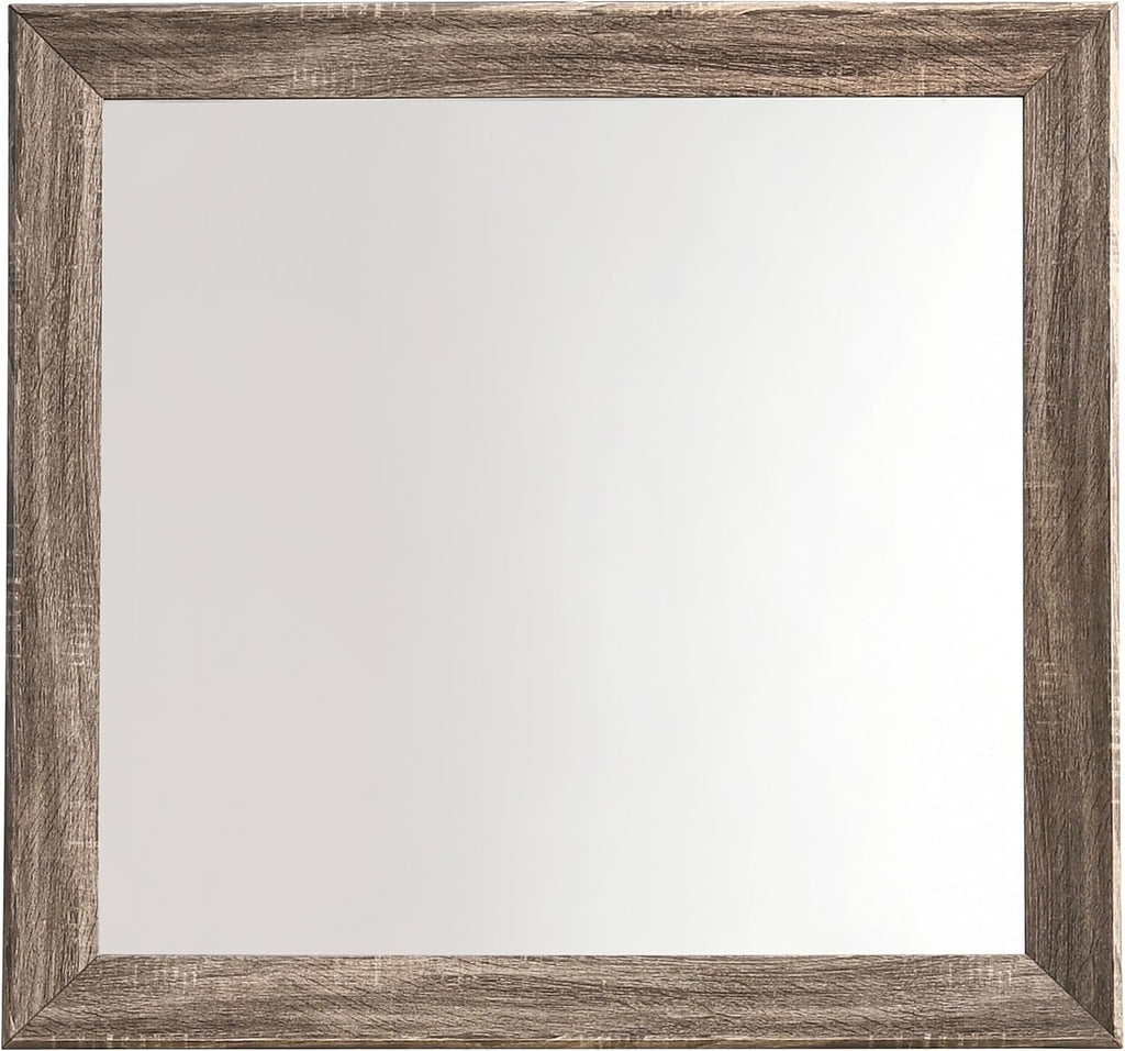 Coaster Home Furnishings Kauffman Transitional 5-Piece Bedroom Set Queen Size Panel Bed Frame 54-inch Headboard Washed Taupe 204191Q-S5