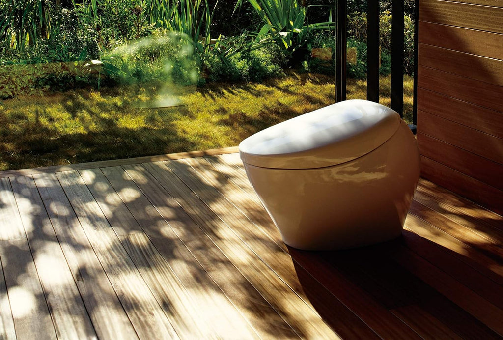 TOTO MS900CUMFG#01 NEOREST NX1 Dual Flush 1.0 or 0.8 GPF Toilet with Integrated Bidet Seat and EWATER+, Cotton White