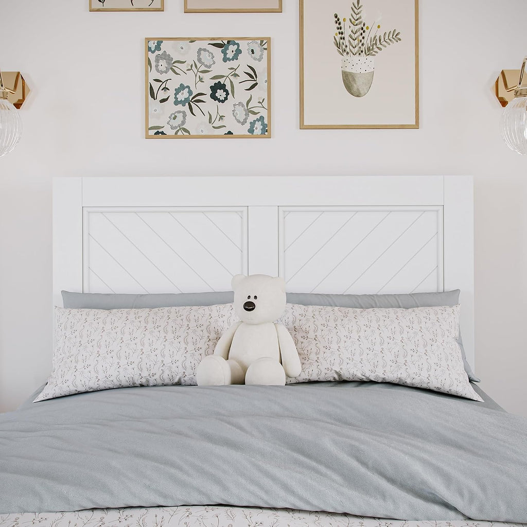 AFI, Canyon Twin Platform Bed with Matching Footboard & Storage Drawers, White