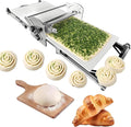 Electric Dough Sheeter For Pastry/Fondant Roller,40×17.7in Folding Stainless Steel Dough Sheeter,Adjustable Thickness Settings 0.07'-1.18',Reversible Dough Sheeter-Forward&Reverse Rolling