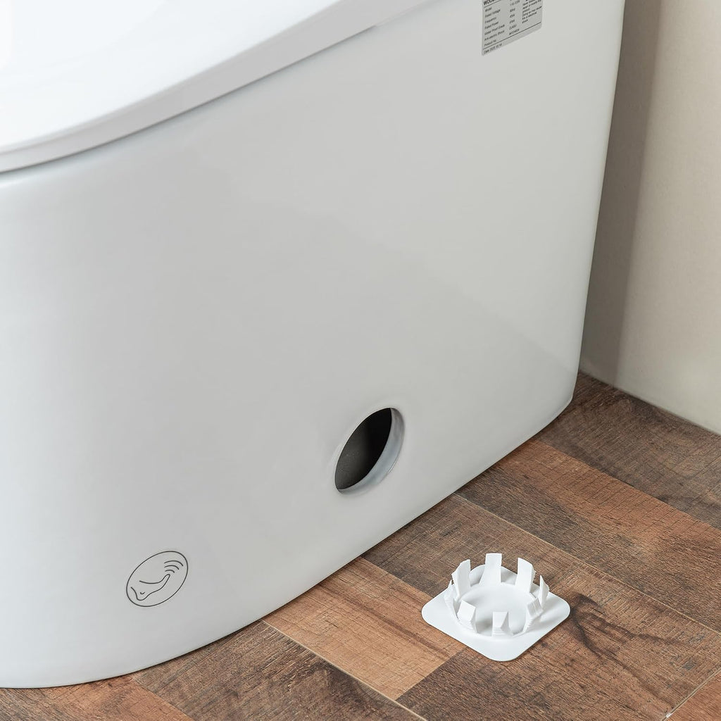 WOODBRIDGE GT100 Smart Toilet,Auto Open/Close Lid, Foot Sensor,Auto Flush, Heated Seat & Fragrance System, ADA Height, Easy Installation, without Bidet