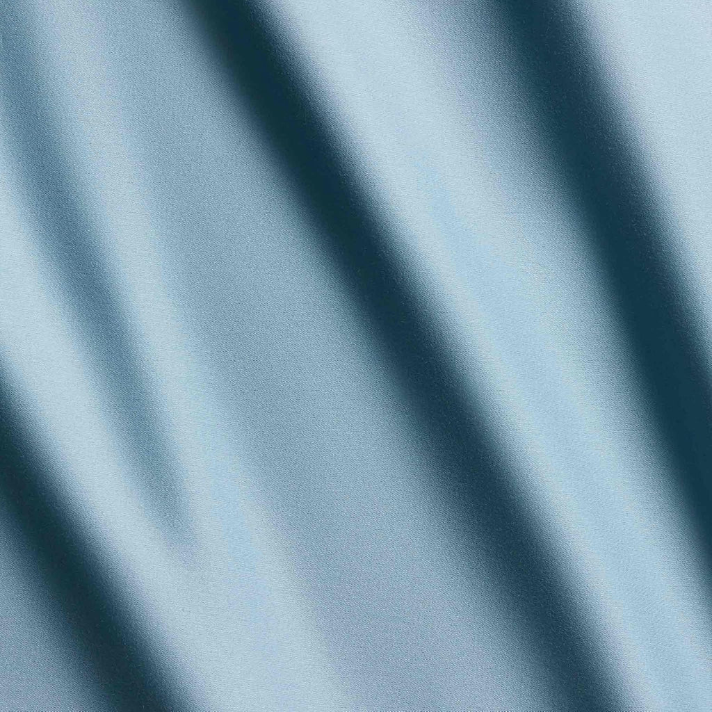 Brooklinen Luxury Sateen 4 Piece Sheet Set - 100% Cotton Bed Sheets, Soft & Durable Full Size Sheets Set in Storm Blue, Oeko-TEX Certified Bedding Set, 1 Fitted Sheet, 1 Flat Sheet, 2 Pillowcases