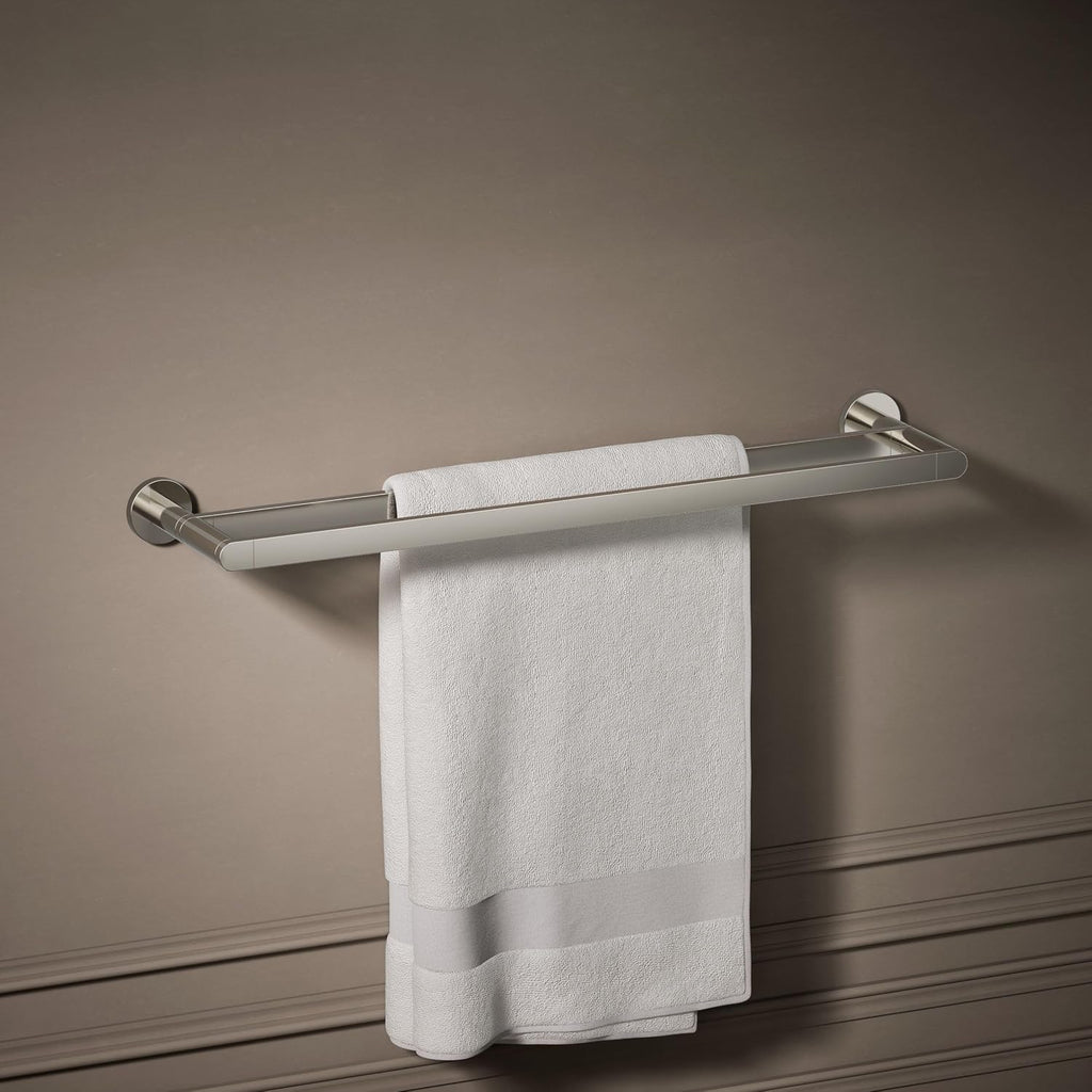 Kohler 73144-SN K-73144-SN Composed Double Towel BAR, Polished Nickel, Vibrant French Gold