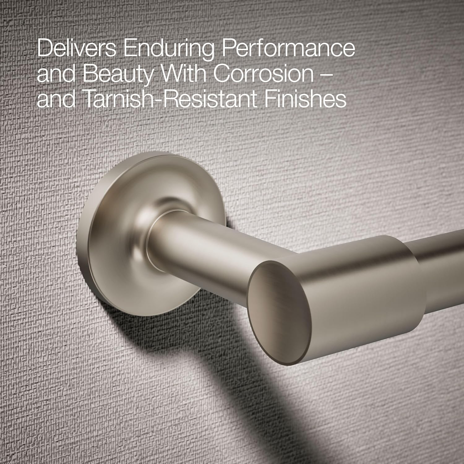 KOHLER 14377-BN Purist® Toilet Paper Holder, Vibrant Brushed Nickel