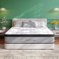 King Size Mattress, 12 Inch Hybrid Matress with Memory Foam & Individual Pocket Springs, King Mattress in a Box, Medium Firm Feel, Pressure Relief, Edge Support, Motion Isolation