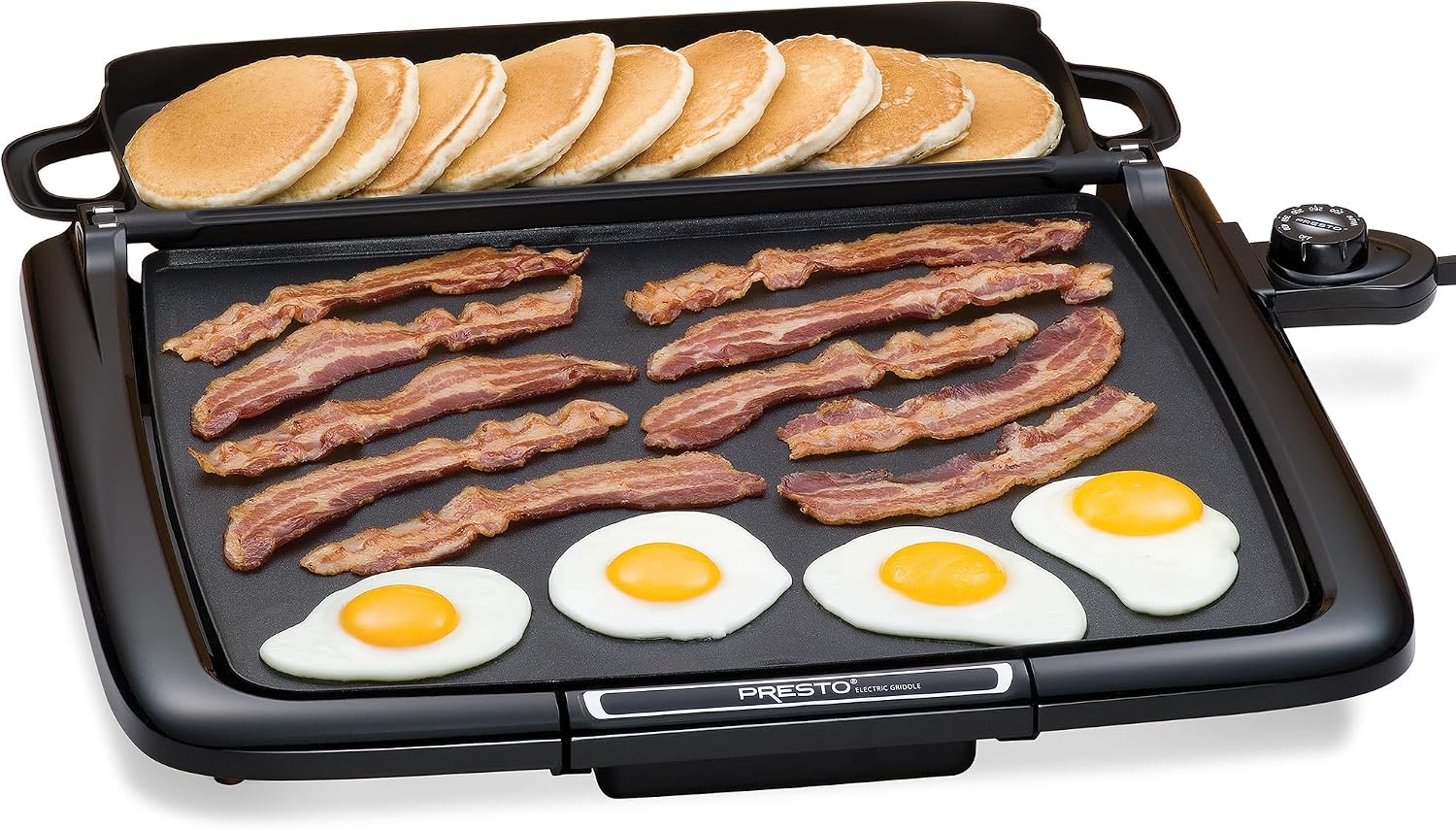Presto 07023 XL Cool-Touch Electric Griddle and Warmer Plus & 07046 Tilt 'n Drain Big Griddle Cool-Touch Electric Griddle Bundle