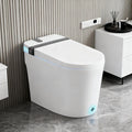 Tankless Smart Toilet with Bidet Built-In Ultimate Model Auto Open/Close Seat Foot Sensor LED Display Night Light Revolving Lamp Warm Water & Dryer Adjustable Temp Side Knob (S21G)