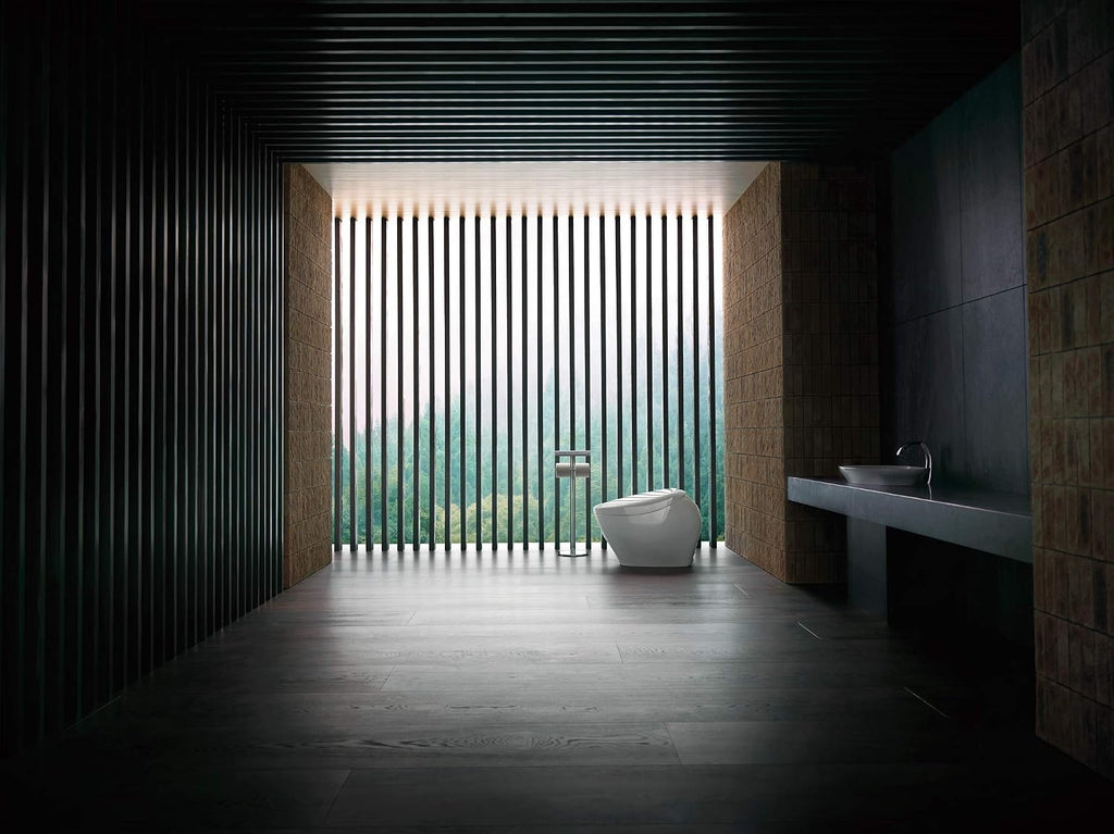 TOTO MS900CUMFG#01 NEOREST NX1 Dual Flush 1.0 or 0.8 GPF Toilet with Integrated Bidet Seat and EWATER+, Cotton White