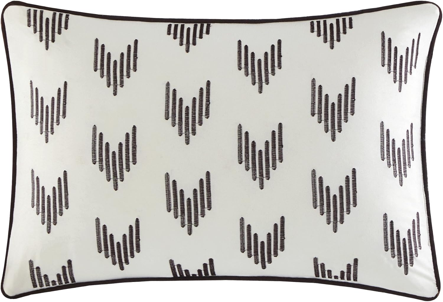 Chic Home Beige Bed in a Bag Comforter Set, Queen Size (10 Pieces), Ayelet - Color Block Stripe Premium Microfiber Bedding - Comforter, Flat & Fitted Sheets, Shams, Pillowcases & Decorative Pillows