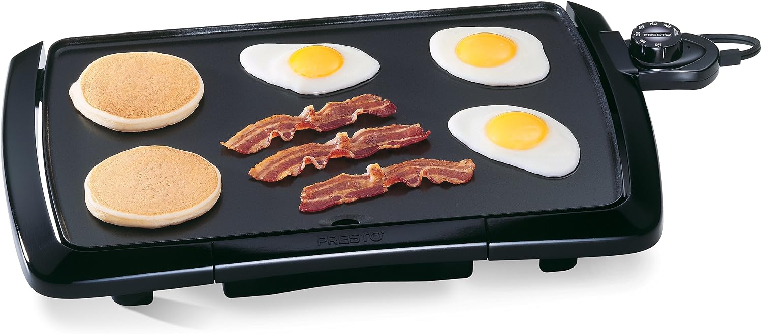 Presto Electric Griddle (07047) and Skillet (06852) Bundle