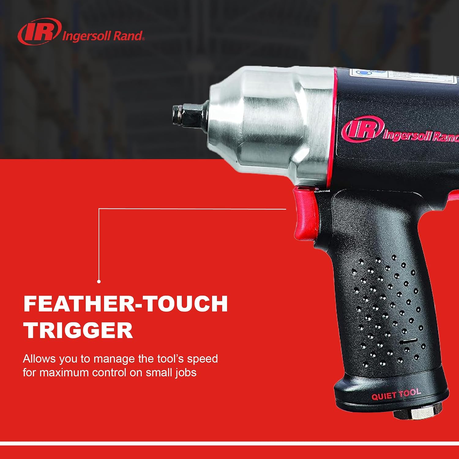 Ingersoll Rand 2115QXPA 3/8' Impact Wrench with Quiet Technology