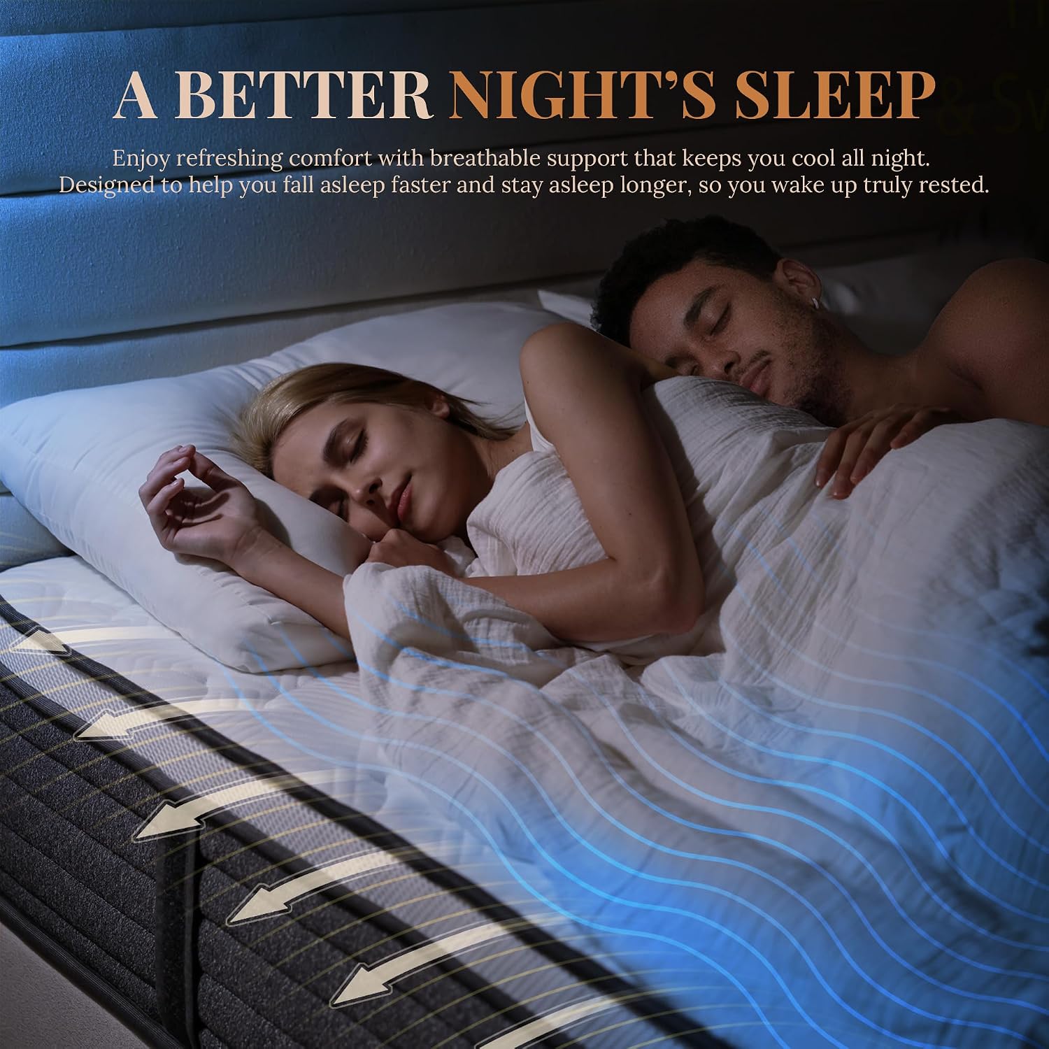 CH Charme House Full Size Mattress, 12 Inch Full Hybrid Mattress in a Box, Medium Feel Foam and Individual Pocket Springs, Extra Edge Support, Pressure Relief, CertiPUR-US, Grey