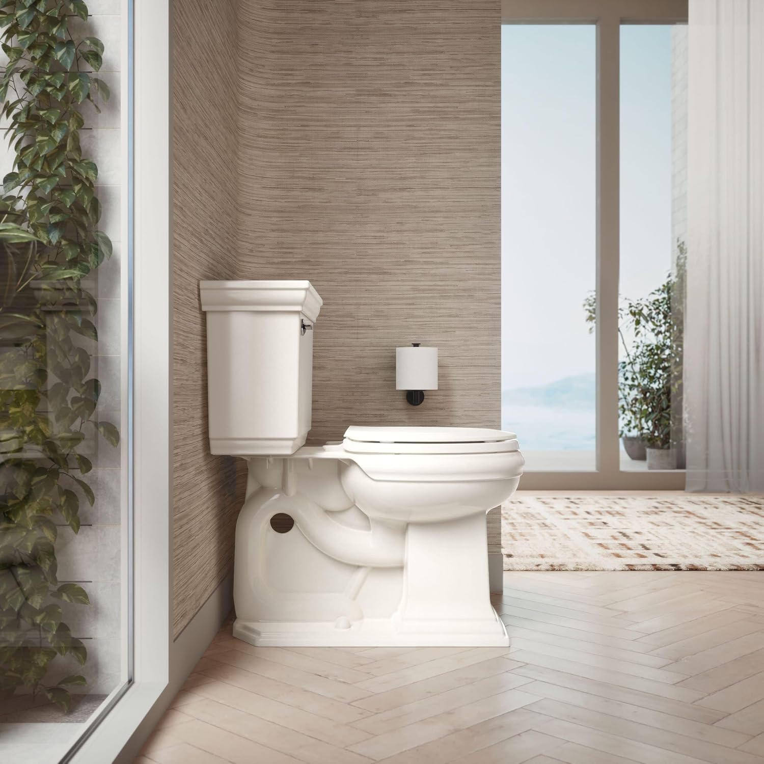 KOHLER Lustra Quick-Release™ round-front toilet seat