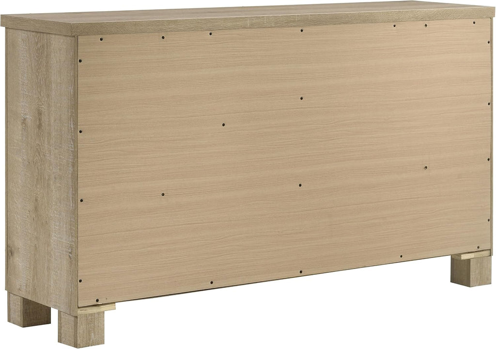 Coaster Home Furnishings Oakglen 5-Piece Eastern King Bedroom Set Weathered Oak 225101KE-S5