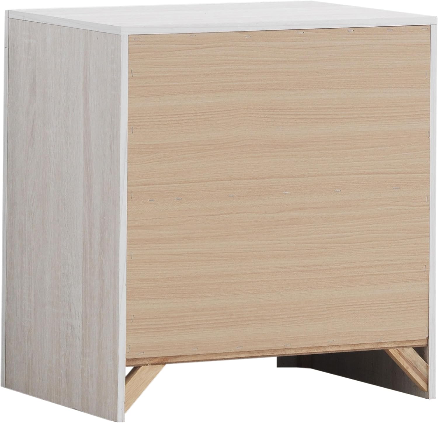 Coaster Home Furnishings Brantford Farmhouse 5-Piece Bedroom Set Queen Size Storage Panel Bed Frame 49-inch Headboard Coastal White 207050Q-S5