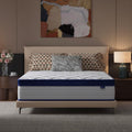 Avenco 10 Inch King Size Mattress for Deep Sleep, King Mattresses with Smart Coil Spring Technology for Pressure Relief, Breathable Cover Motion Isolation CertiPUR-US Certified Bed Mattress in a Box