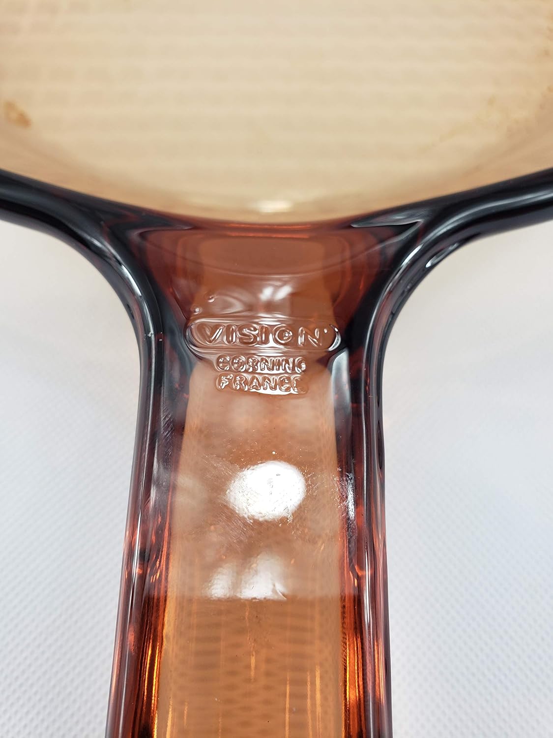 Amber Visions Frying Pan. 10' Waffle Bottom Skillet