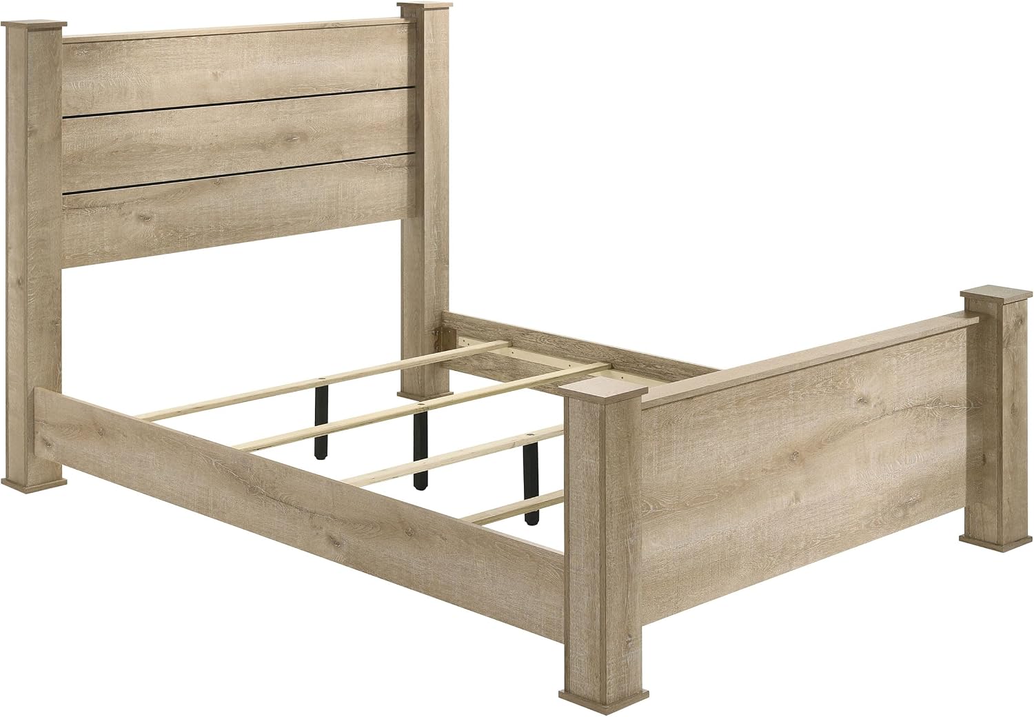 Coaster Home Furnishings Oakglen 5-Piece Eastern King Bedroom Set Weathered Oak 225101KE-S5