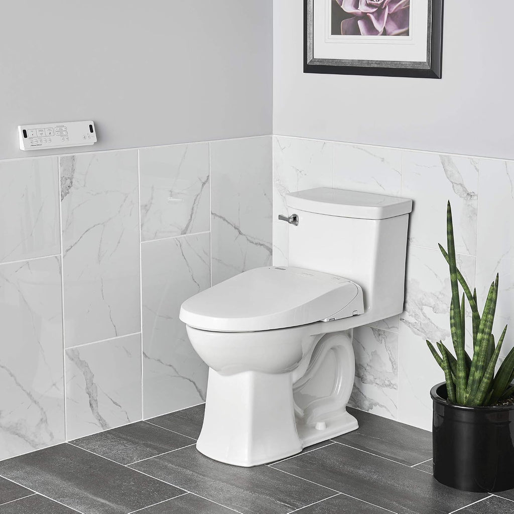 American Standard 8018A60GRC-020 Advanced Clean 3.0 SpaLet Electric Bidet Seat, Elongated, White