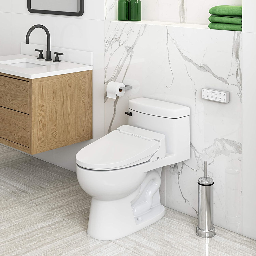 Icera S-11.01 iWash S-11 Elongated Bidet Seat White
