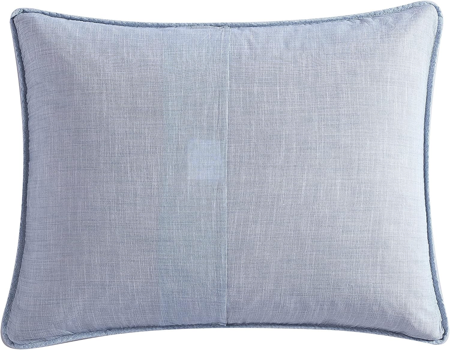Tommy Bahama - King Quilt Set, Reversible Cotton Bedding with Matching Sham, Coastal Bedding Set with Textured Reverse (Distressed Water Leaves Blue, King)