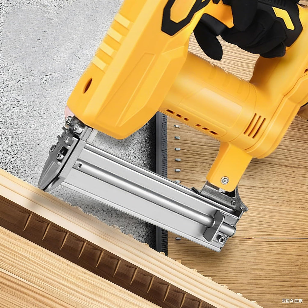 2 in 1 Cordless Brad Nailer, 18 Gauge Electric Nail & Staple Gun