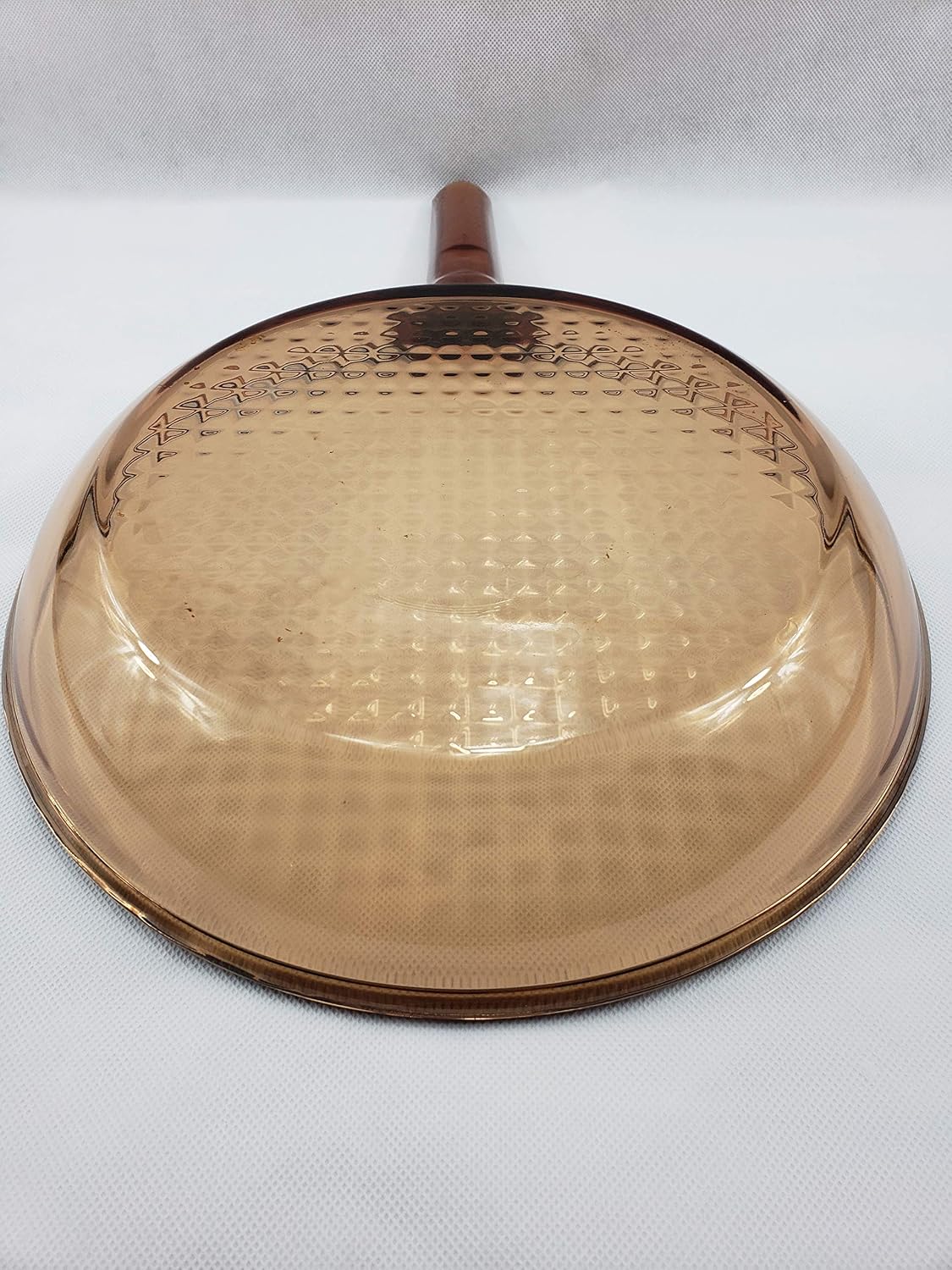 Amber Visions Frying Pan. 10' Waffle Bottom Skillet
