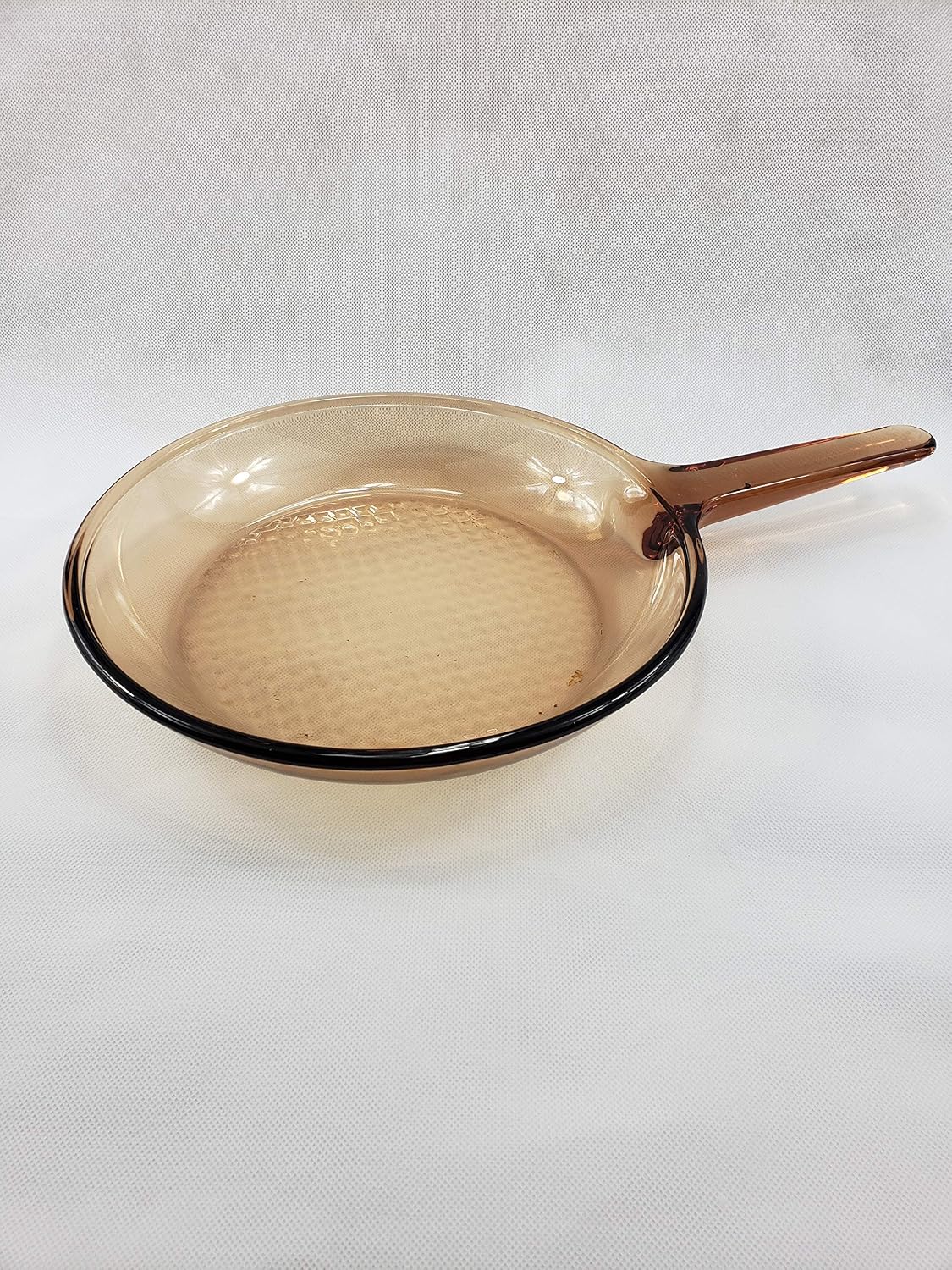 Amber Visions Frying Pan. 10' Waffle Bottom Skillet