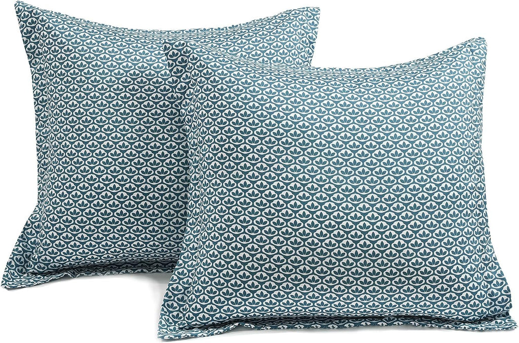 Lush Decor Harley Reversible Comforter King Size 5 Piece Set Red - Boho Bedding Set King Comforter - Red Comforters - Boho Bedroom Decor