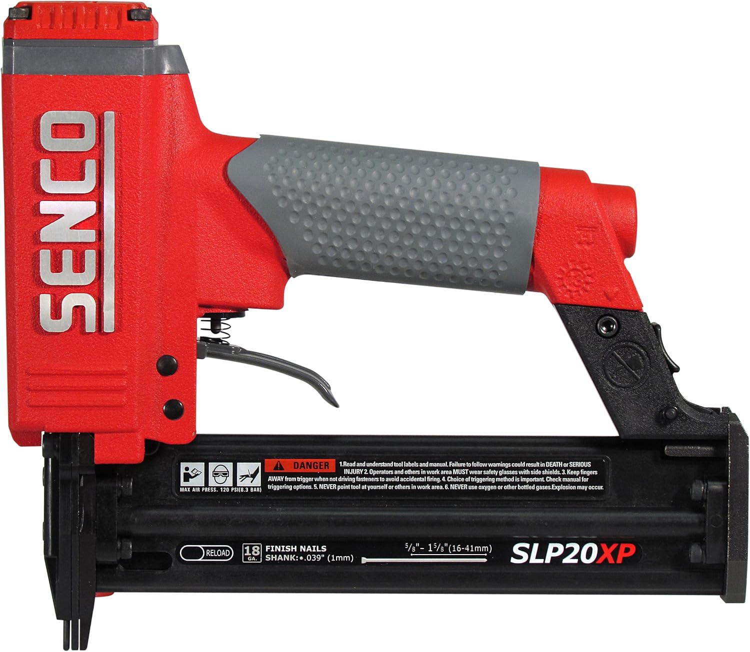 Senco SKSXP-L 1/4-Inch Crown Stapler, 7/8-to-1-1/2-Inch Leg & 430101N SLP20XP 1-5/8-Inch 18 Gauge Brad Nailer with Case