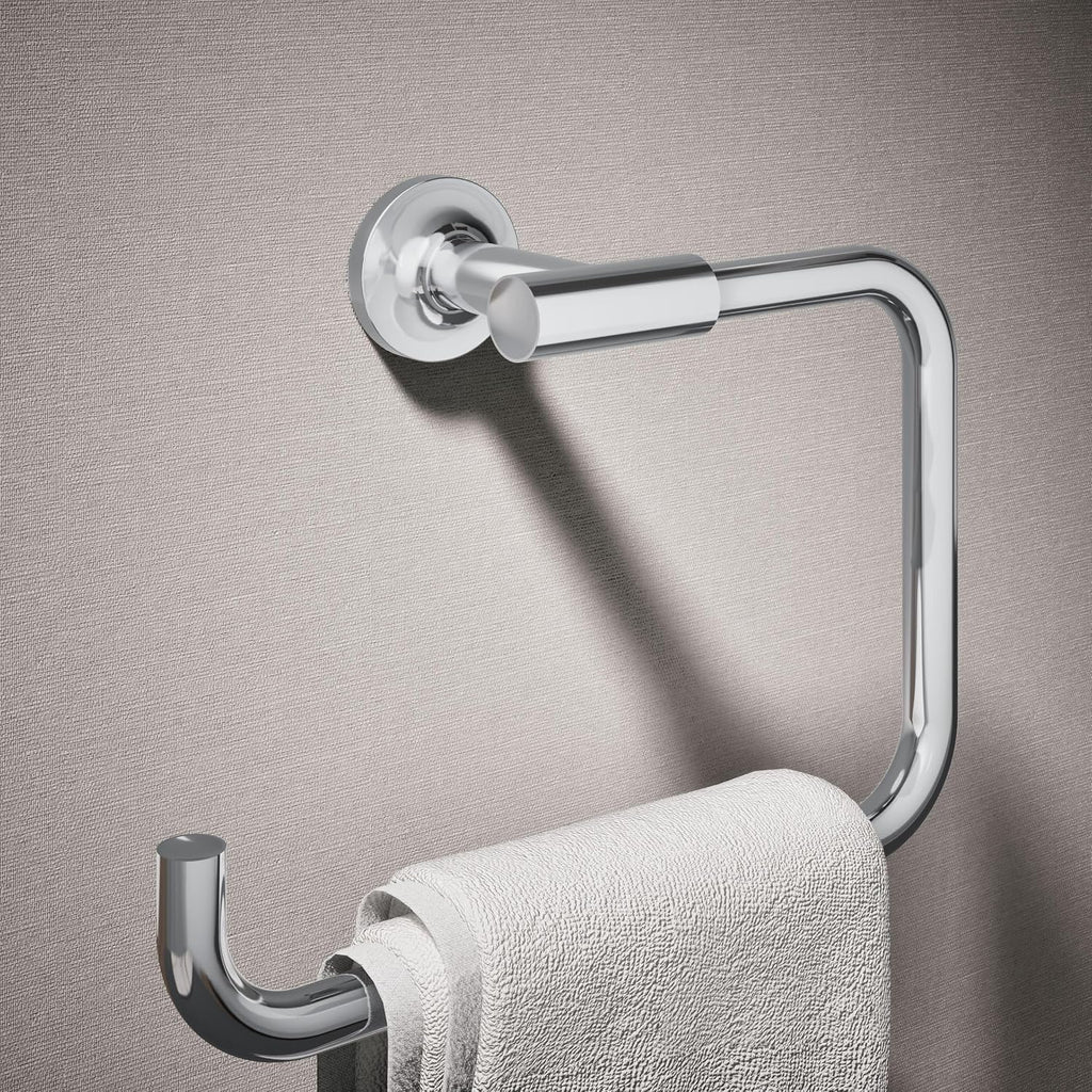 Kohler Towel Ring by KOHLER, Bathroom Towel Ring, Purist Collection, Polished Chrome, K-14441-CP