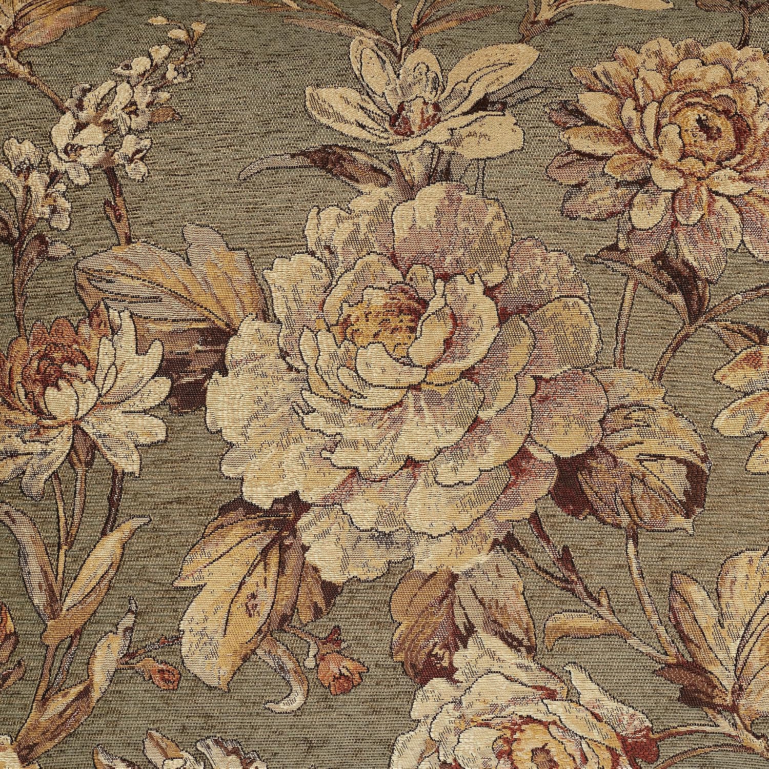 J. Queen New York Rhapsody Floral Luxury Bedding | 3 Piece Oversized Bedspread Set: King Bedspread, 2 King Shams, | Sophisticated | Flower | Woven | Rich Stately Elegant | Traditional Style