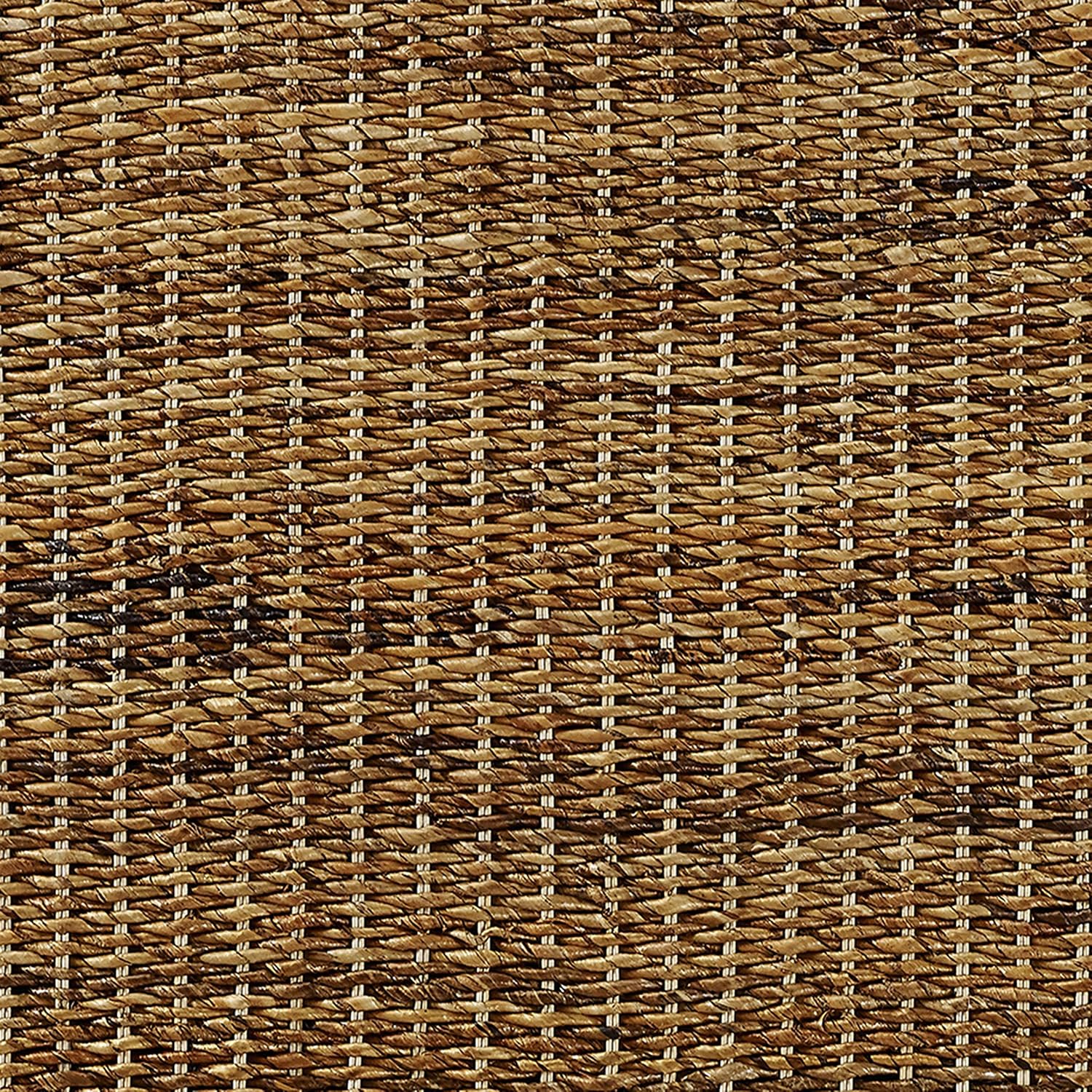 Crosley Furniture Serena Handwoven Natural Fiber Rattan Bed Headboard, Banana Leaf, Queen