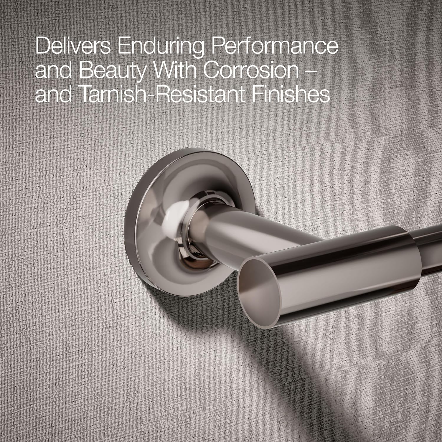 Kohler 14441-TT K-14441-TT Purist Towel Ring, Vibrant Titanium